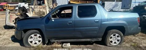 2006 Honda Ridgeline Rtl из США, поврежденный, VIN 2HJYK16596H557964
